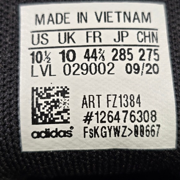Adidas Harden Stepback 2 Basketball Shoes Mens 10.5 Black White FZ1384‎ Clean! main image 6